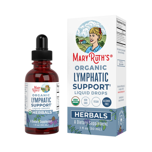 Mezcla de hierbas de apoyo linfático orgánico (30ml) / Lymphatic Cleanse Drops, (1oz)