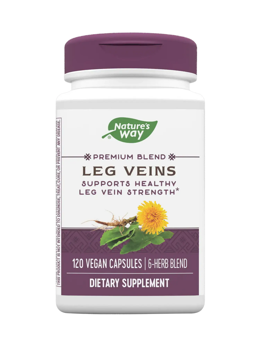 Leg Veins - Mezcla Premium - 120 Cápsulas Veganas