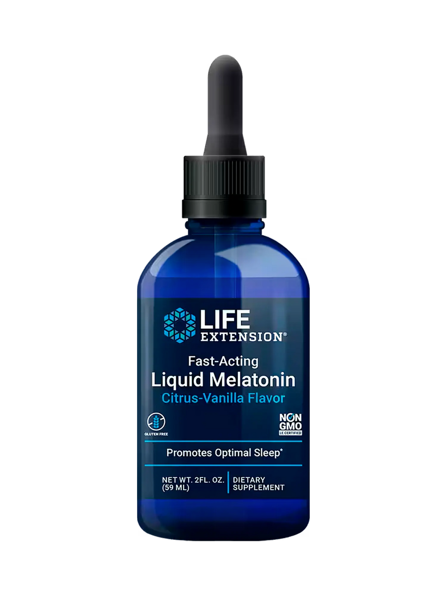 Melatonina líquida de acción rápida (cítricos y vainilla) 2 onzas liquidas / Fast-Acting Liquid Melatonin (Citrus-Vanilla) 2 fl oz