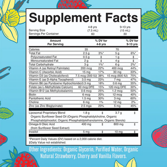 Niños Multivitamínico Liposomal 15.22oz (450ml)