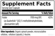 L-5-MTHF 1700mcg DFE (1 mg) (120 veg caps), Designs for Health