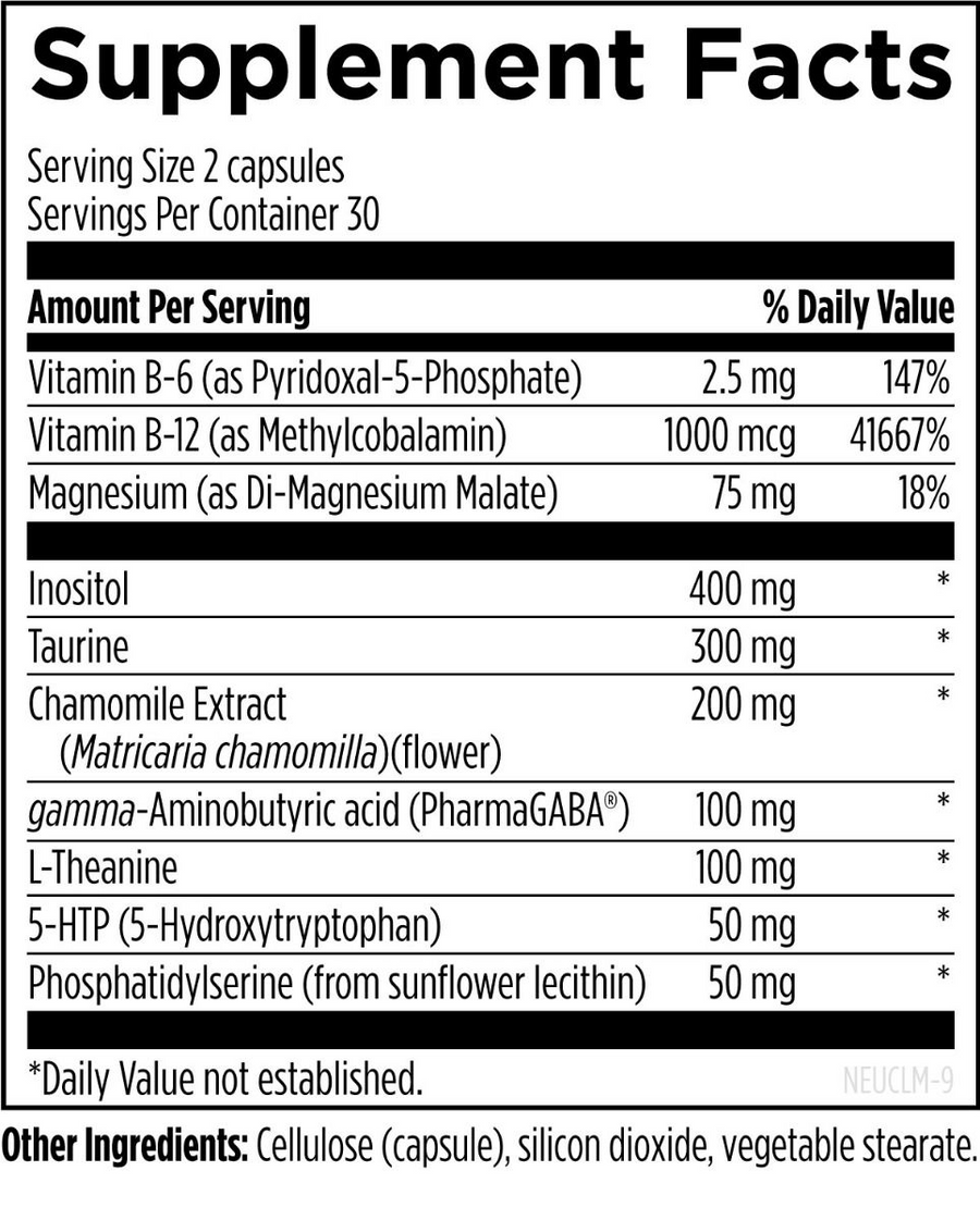 NeuroCalm™ (60 veg caps), Designs for Health