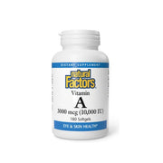 Vitamina A 3,000 mcg (10,000 IU) 180 sg, Natural Factors