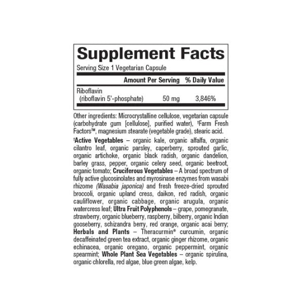 BioCoenzymated® Piridoxal 5'-fosfato 50 mg 30 vcap, Natural Factors