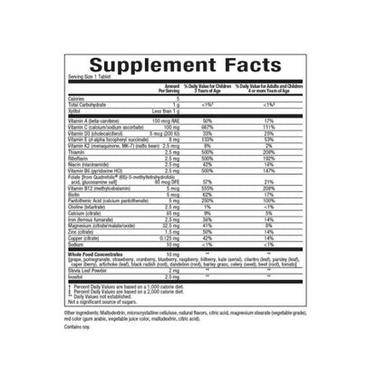 BigFriends® Multivitaminico & Mineral Masticable– Baya de Selva 60 tab, Natural Factors