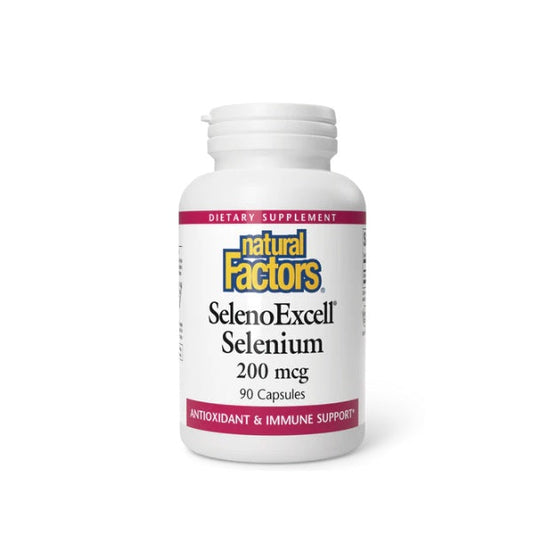 SelenoExcell® Selenio 200 mcg 90 cap, Natural Factors