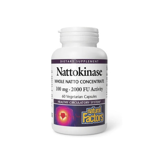 Nattoquinasa 100 mg 60 vcap, Natural Factors