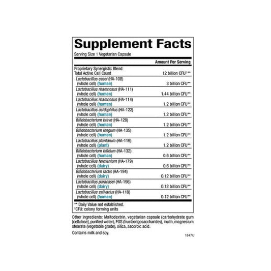 Ultimate Probiotic 12/12 Formula 60 vcap