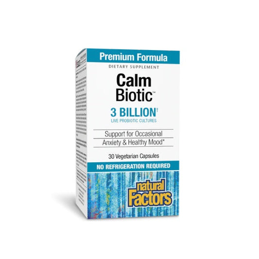 CalmBiotic® 3 Billones 30 vcap, Natural Factors