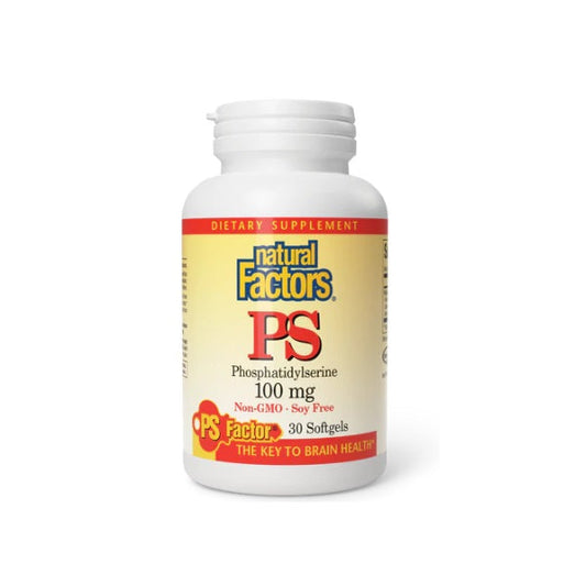 Fosfatidilserina 100 mg 30 sg, Natural Factors