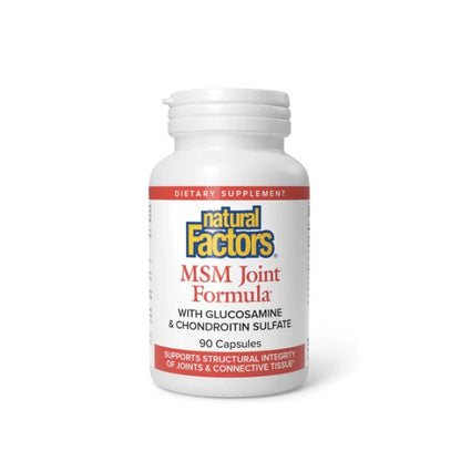 MSM Formula Conjunta 300 mg GLS, 300 mg MSM, 240 mg Condroitina 90 cap, Natural Factors