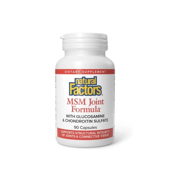 MSM Formula Conjunta 300 mg GLS, 300 mg MSM, 240 mg Condroitina 90 cap, Natural Factors