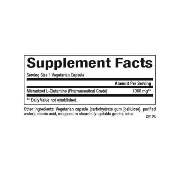 Micronized L-Glutamine 1,000 mg 90 vcap