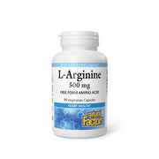 L-Arginina 500 mg 90 vcap, Natural Factors