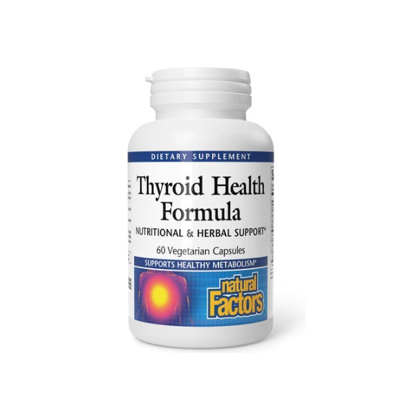 Formula Salud contra Tiroides 60 vcap, Natural Factors