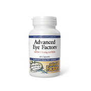 Advanced Eye Factors® w/ 7.5 mg Luteína 60 cap, Natural Factors