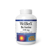 WellBetX® Berberina 500 mg 120 vcap, Natural Factors