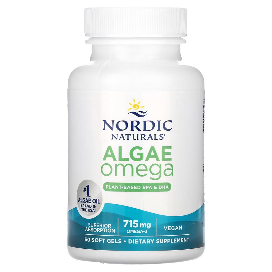 Algae Omega, 715 mg, 195mg EPA/390mg DHA (60 softgels)