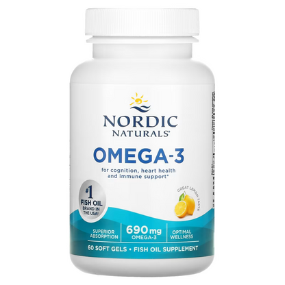 Omega 3 (60 softgels) NORDIC NATURAL'S