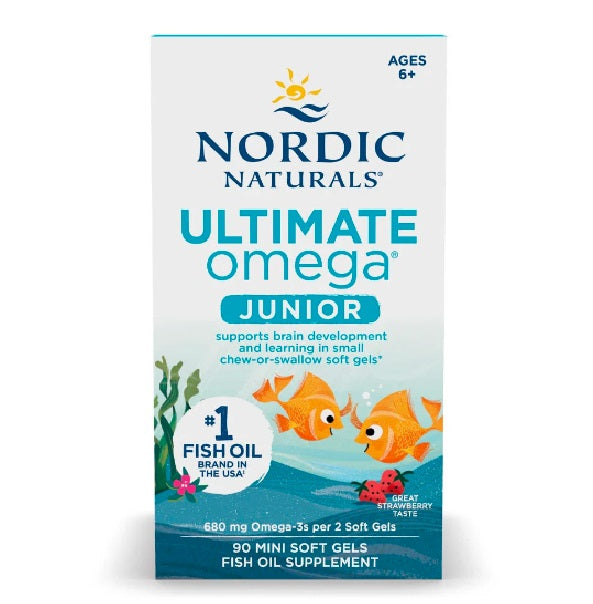 Omega Junior definitivo (90 mini geles blandos), Nordic Naturals