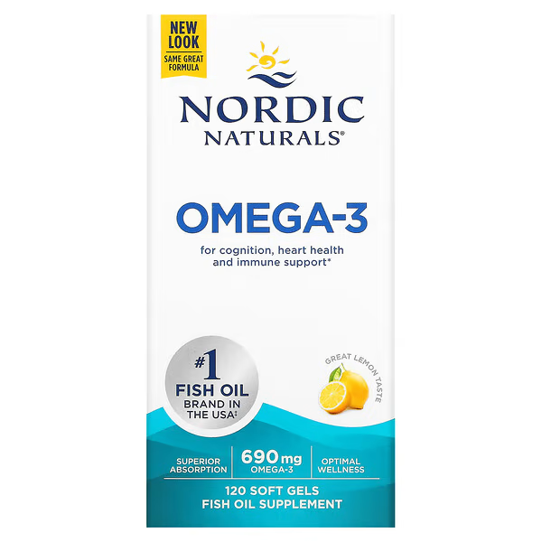 Omega-3 - 690mg - 120 Cápsulas Blandas