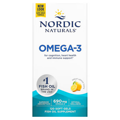 Omega-3 - 690mg - 120 Cápsulas Blandas