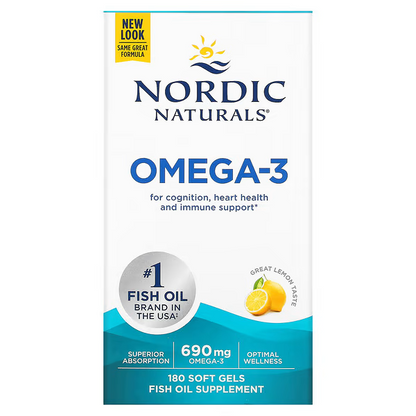 Omega 3 (180 softgels) NORDIC NATURAL'S