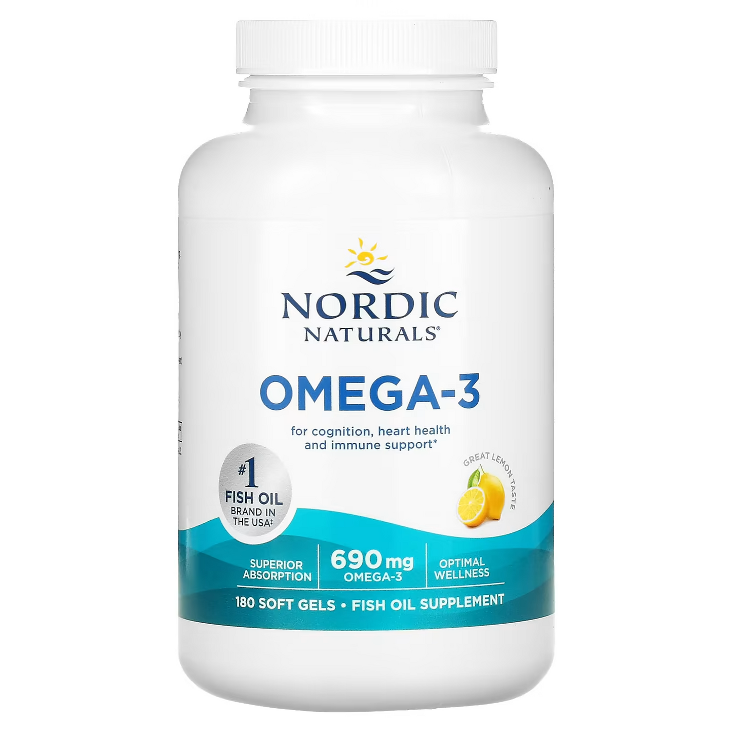 Omega 3 (180 softgels) NORDIC NATURAL'S