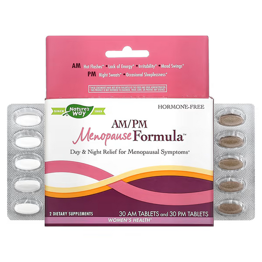 AM/PM Menopause Formula - 30 Tabletas AM & 30 Tabletas PM