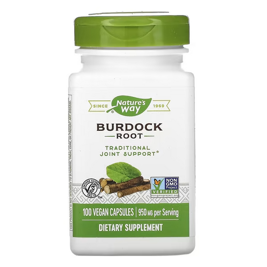 Bardana - Raíz - 950mg - 100 Cápsulas Veganas