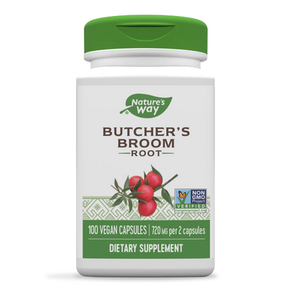 Rusco - Raíz - 720mg - 100 Cápsulas Veganas