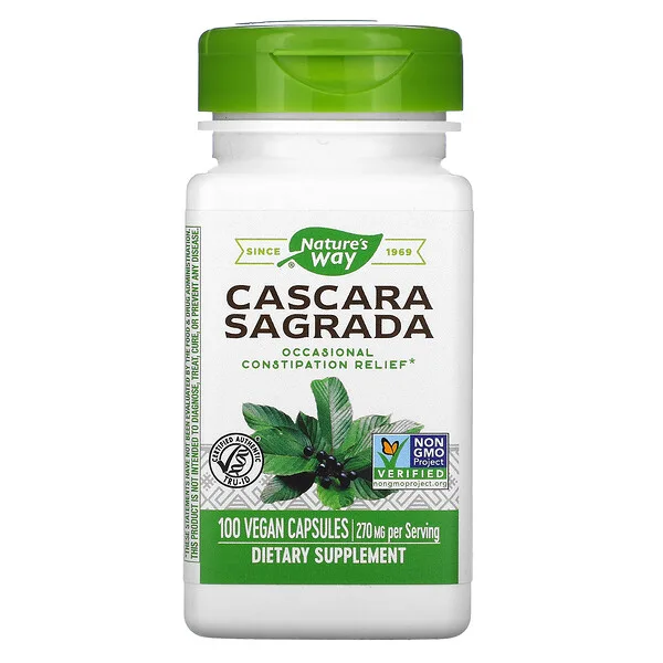 Cáscara Sagrada - 270mg - 100 Cápsulas Veganas