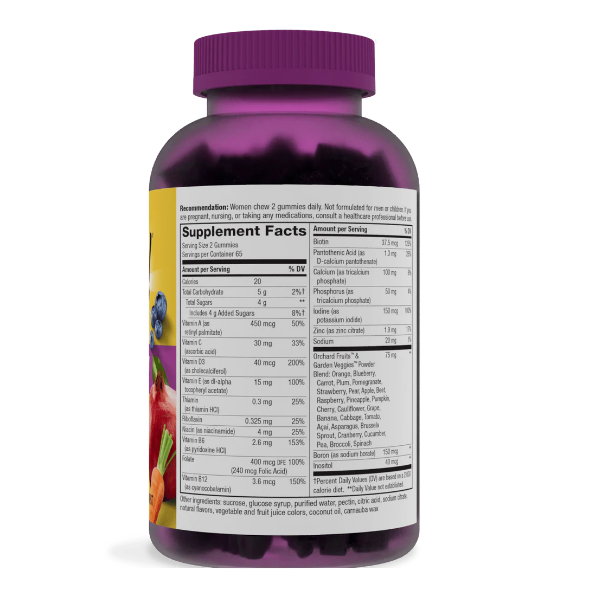 Alive!® Mutivitaminico para Mujeres (130 gomitas), Nature's Way