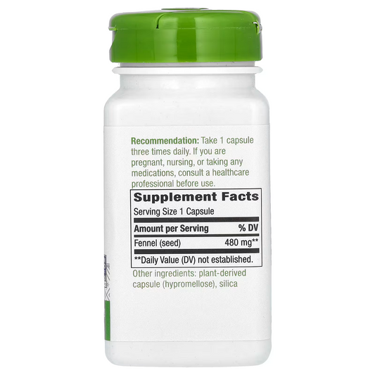 Hinojo - Semilla - 480mg - 100 Cápsulas Veganas