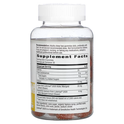 OFERTA 25% Luteína 20 mg (60 gomitas), Nature's Way