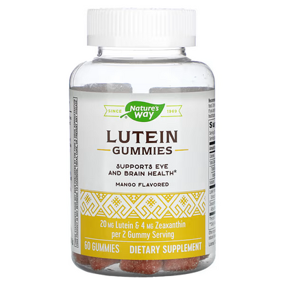 OFERTA 25% Luteína 20 mg (60 gomitas), Nature's Way