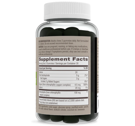 Clorofila para Desintoxicacion (60 gomitas), Nature's Way