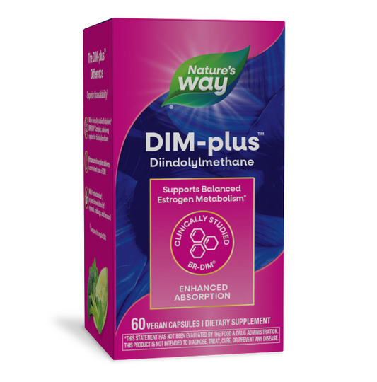 DIM-Plus - Metabolismo de Estrógenos - 60 Cápsulas Veganas