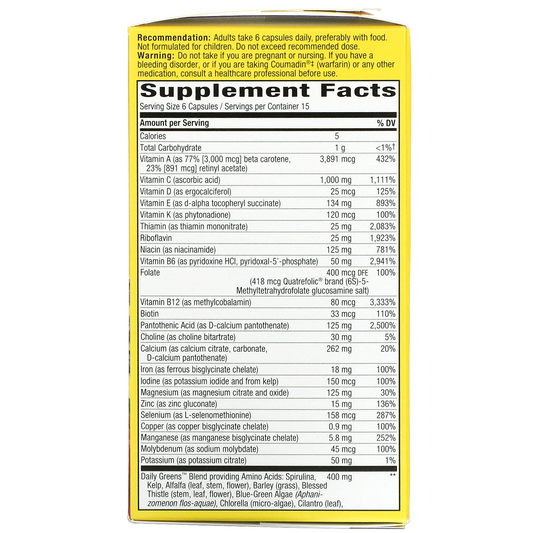 Max6 Potency - Multivitamínico - 90 Cápsulas