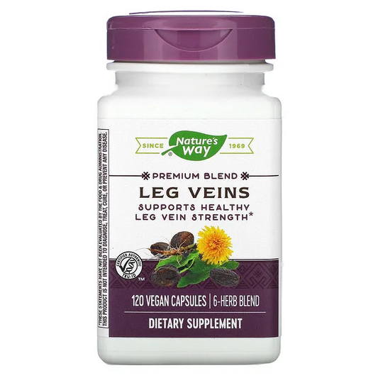 Leg Veins - Mezcla Premium - 120 Cápsulas Veganas