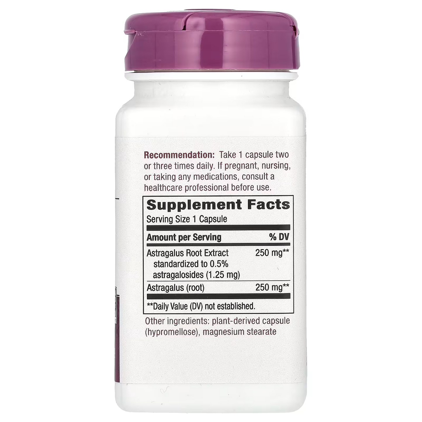 Astragalus - Extracto Premium - 0.5% Astragalósidos - 60 Cápsulas Veganas