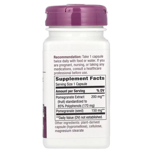 Granada - Extracto Premium - 350mg - 60 Cápsulas Veganas