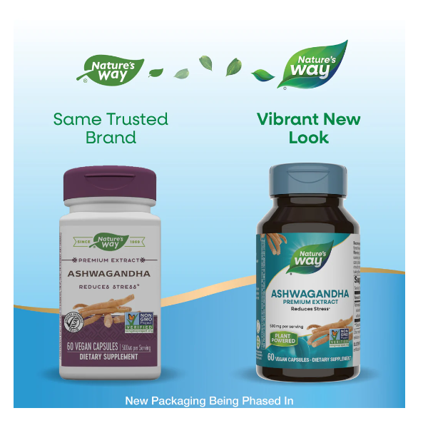 Ashwagandha - Extracto Premium - 500mg - 60 Cápsulas Veganas
