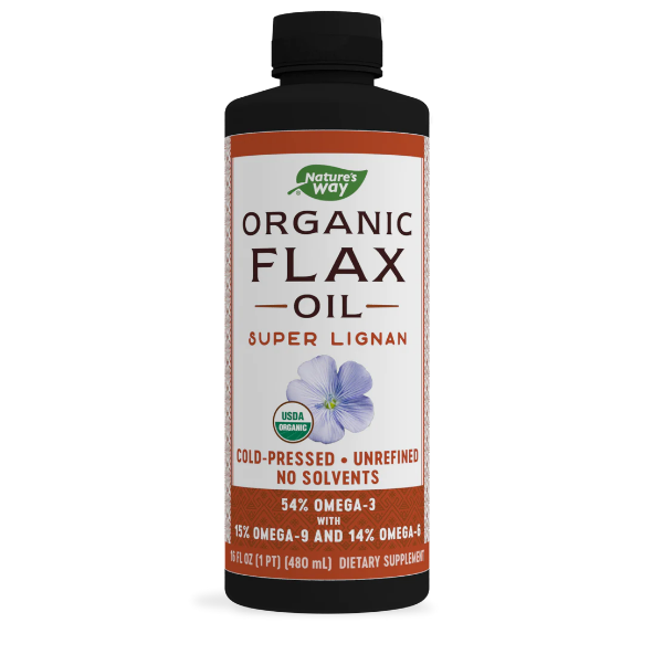 Aceite de Linaza Orgánico Súper Lignanos - 480ml