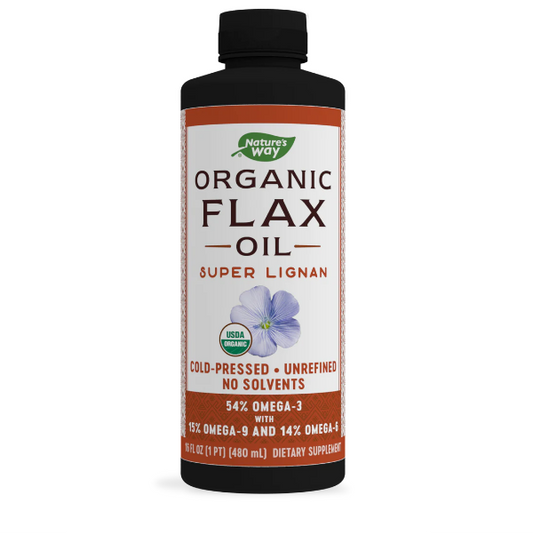 Aceite de Linaza Orgánico Súper Lignanos - 480ml