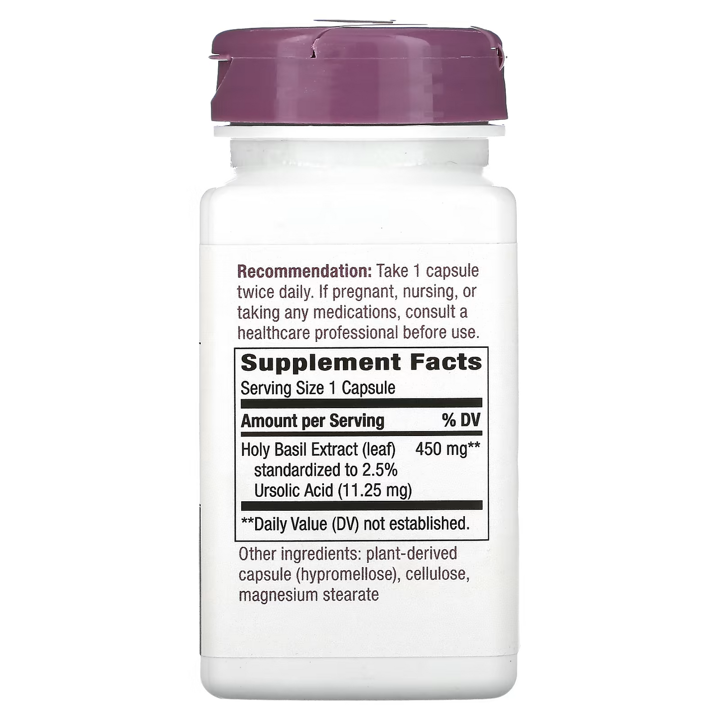 Albahaca Sagrada - Extracto Premium - 450mg - 60 Cápsulas Veganas