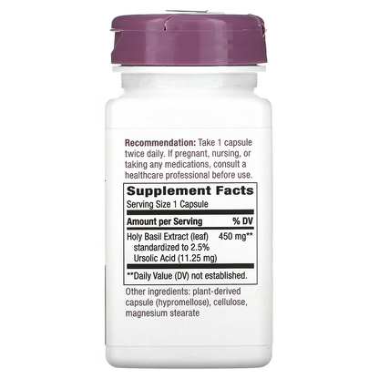 Albahaca Sagrada - Extracto Premium - 450mg - 60 Cápsulas Veganas