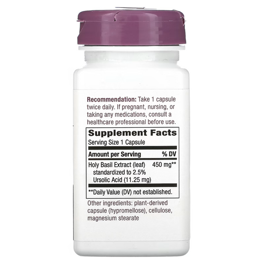 Albahaca Sagrada - Extracto Premium - 450mg - 60 Cápsulas Veganas