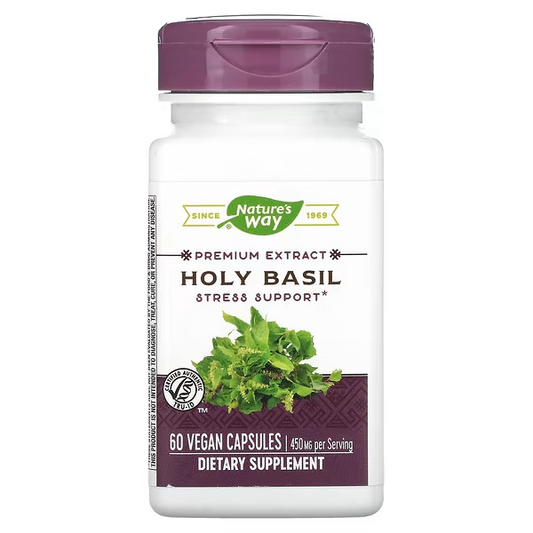Albahaca Sagrada - Extracto Premium - 450mg - 60 Cápsulas Veganas