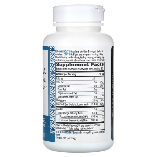 Mega-DHA - 1,000mg - 60 Cápsulas Blandas